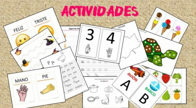hasta el 12 en 3º infantil ,las propuestas fueron éstas: